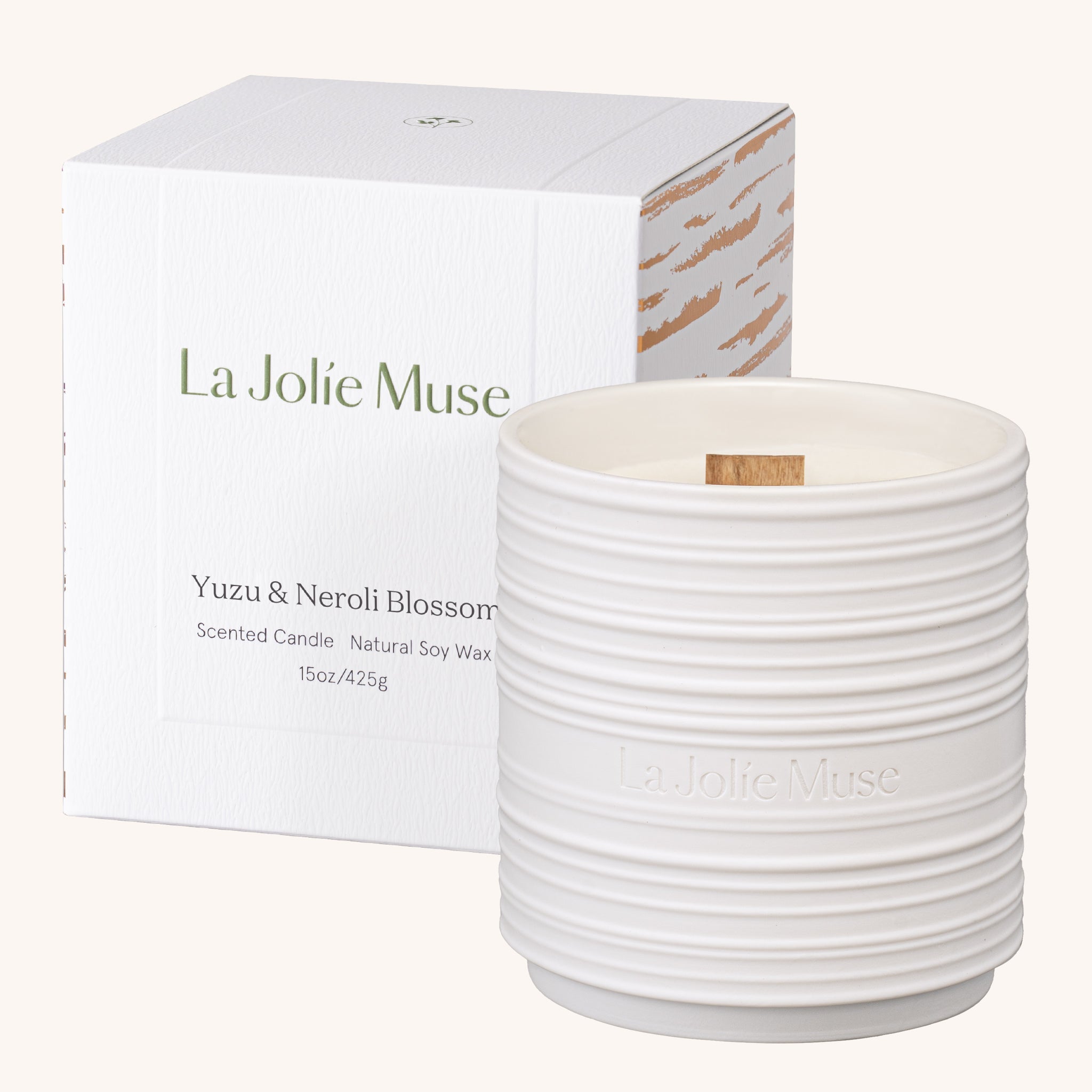 Product view 11 - Lucienne - Yuzu & Neroli Blossom Candle - LA JOLIE MUSE