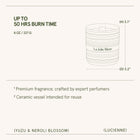 Product view 8 - Lucienne - Yuzu & Neroli Blossom Candle - LA JOLIE MUSE