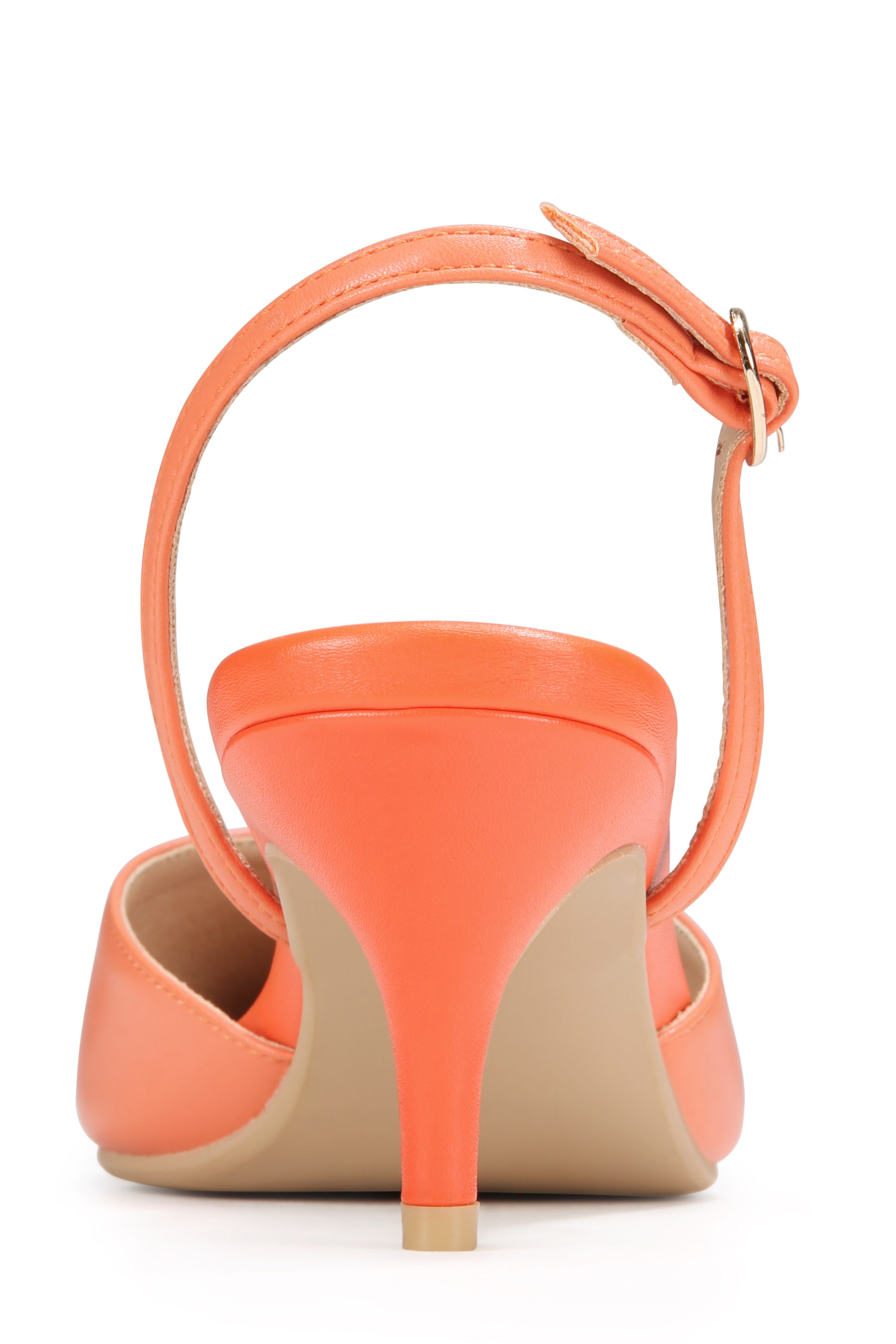Product view 5 - Mia Slingback Apricot - Vaila Shoes