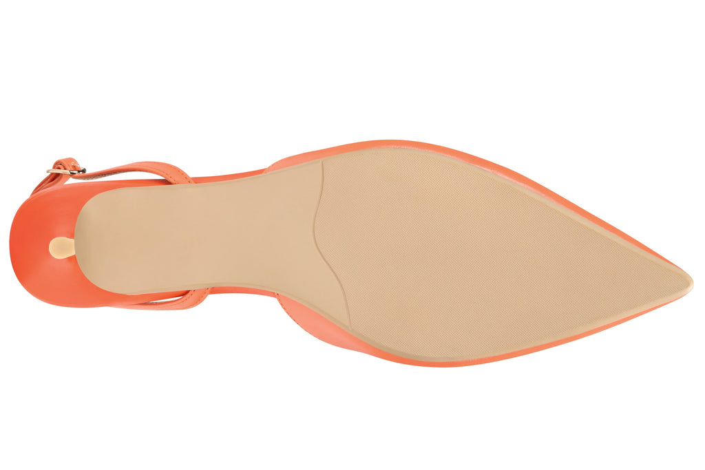 Product view 4 - Mia Slingback Apricot - Vaila Shoes