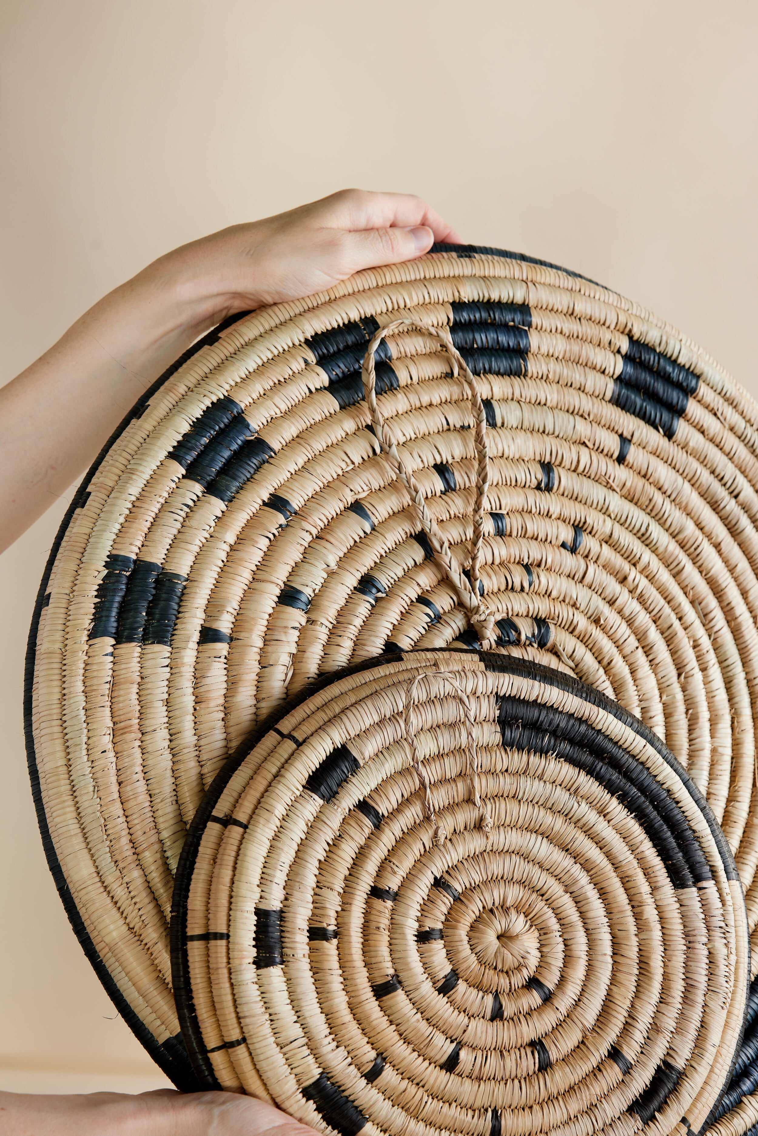 Product view 4 - Zulo Woven Wall Disc - Kanju Interiors