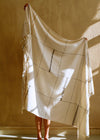 Nadi Hand-Loomed Cotton Throw - premium quality - Kanju Interiors