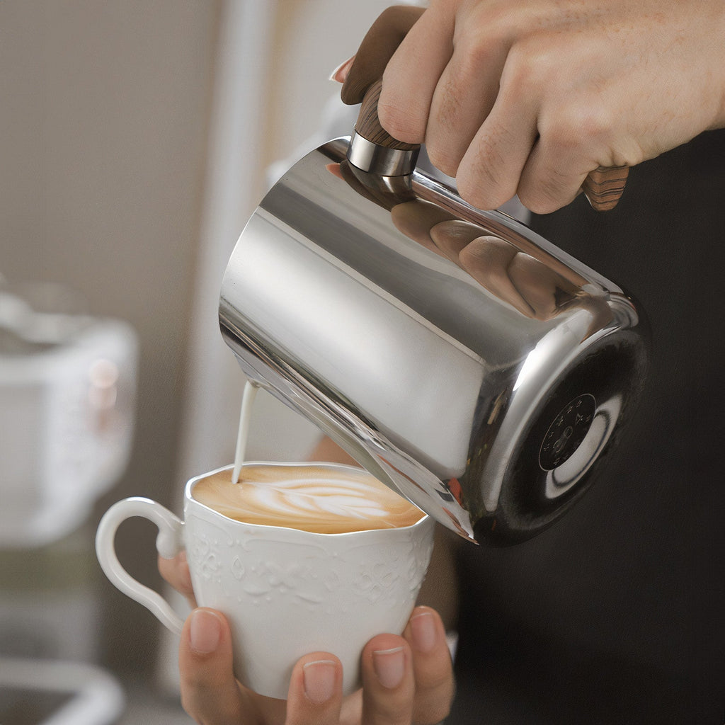 Product view 7 - Lastaforest Thickened Milk Jugs For Latte, Cappuccino And Frothing - Lastaforest
