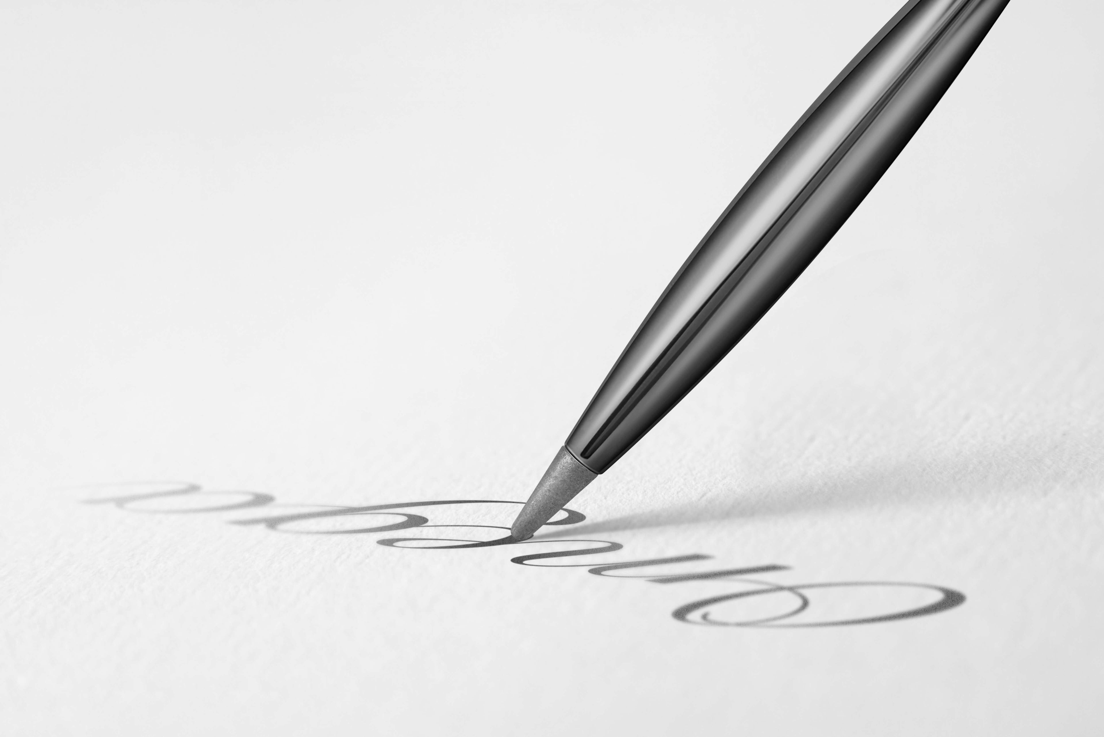 Close-up detail showing quality craftsmanship and materials - Omega AXL Pen Series 5