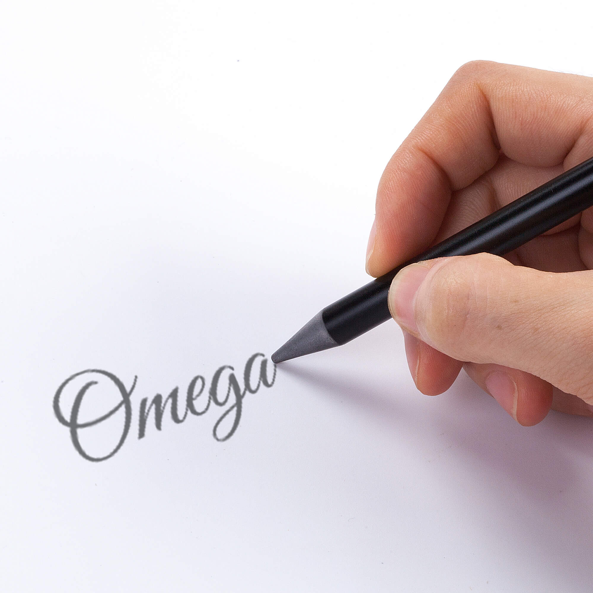 Lifestyle photo showing OMEGA AXL PEN SERIES 1 in use - UNCOMMONCARRY
