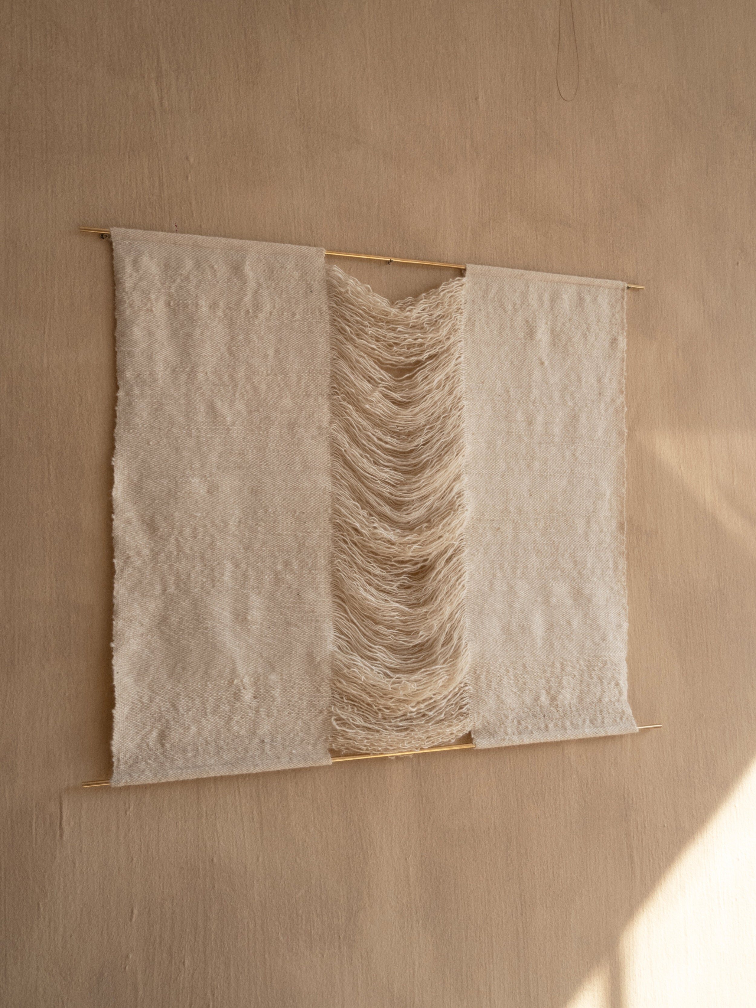 Product view 6 - Respiro Handwoven Cotton Wall Hanging - Kanju Interiors