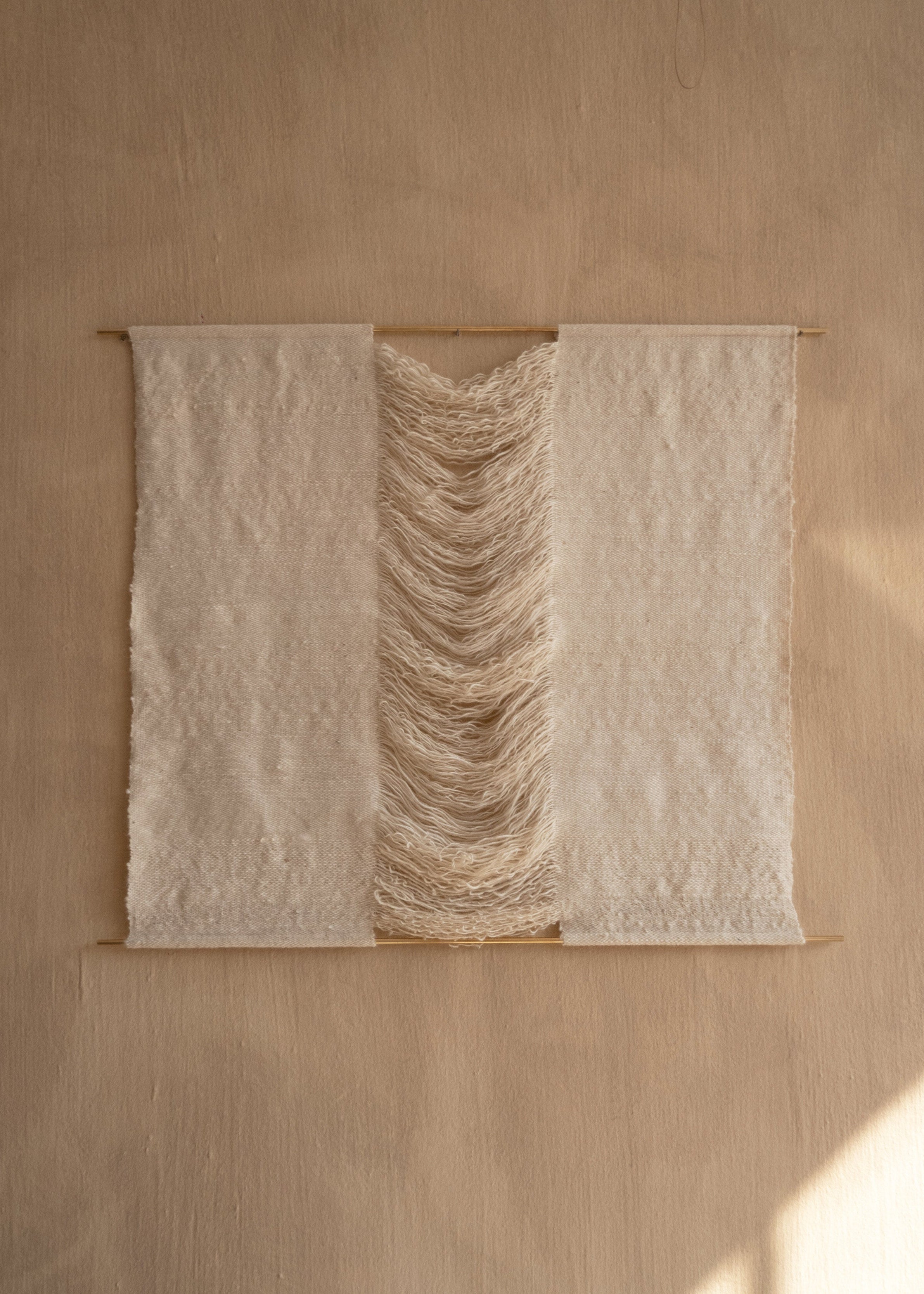 Product view 5 - Respiro Handwoven Cotton Wall Hanging - Kanju Interiors