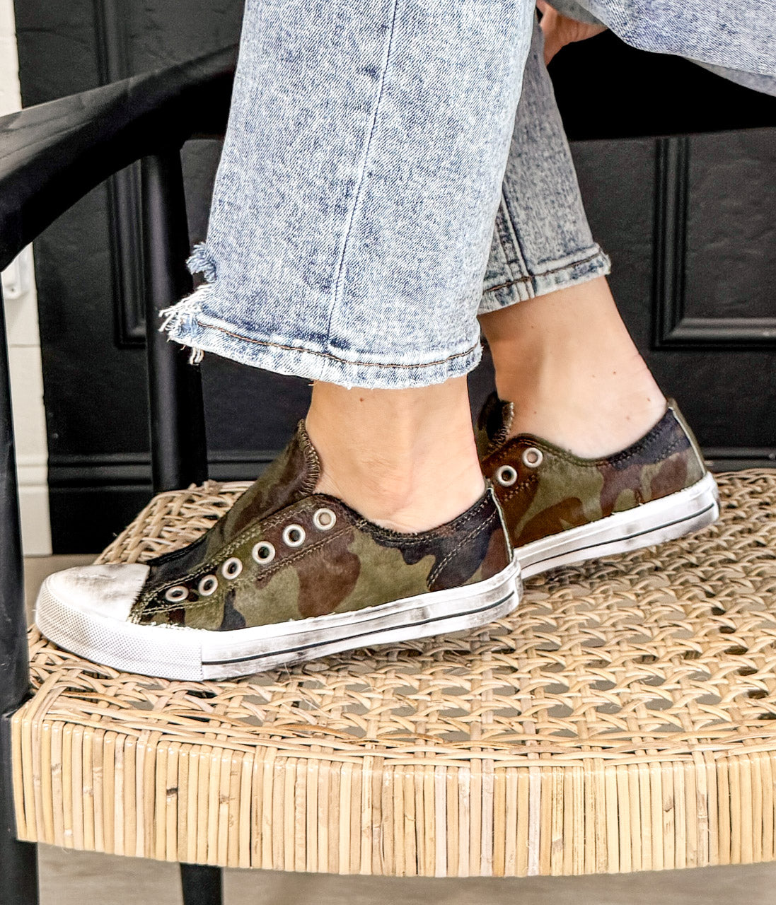 Product view 4 - Shalomar Sneaker in Camo - Naughty Monkey