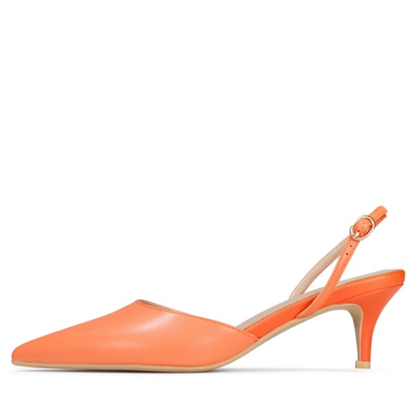 Mia Slingback Apricot - premium quality - Vaila Shoes