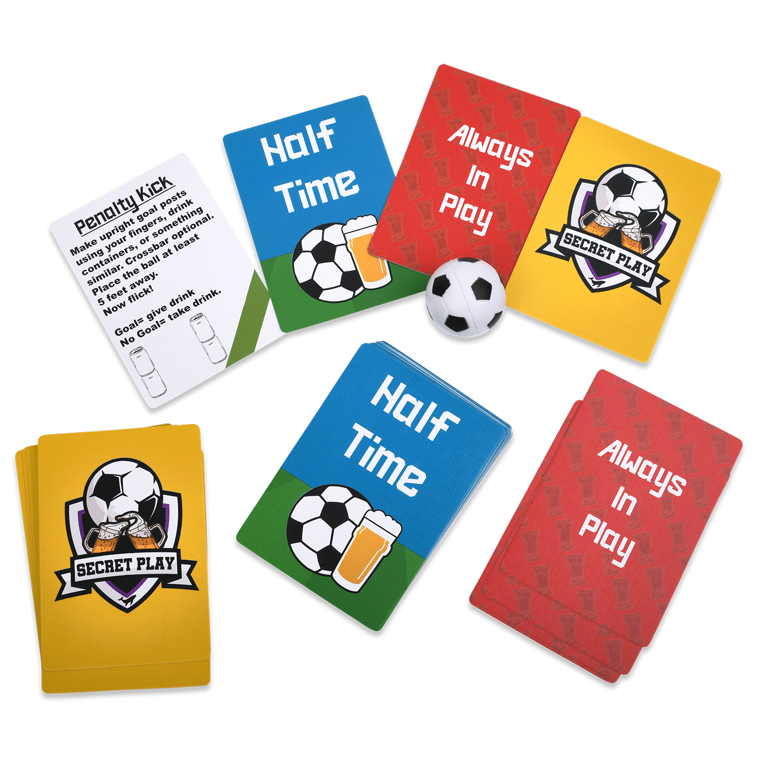 Product view 5 - WATCH SOCCER, GET DRUNK - The Live Soccer Drinking Game - Falling Whale Games