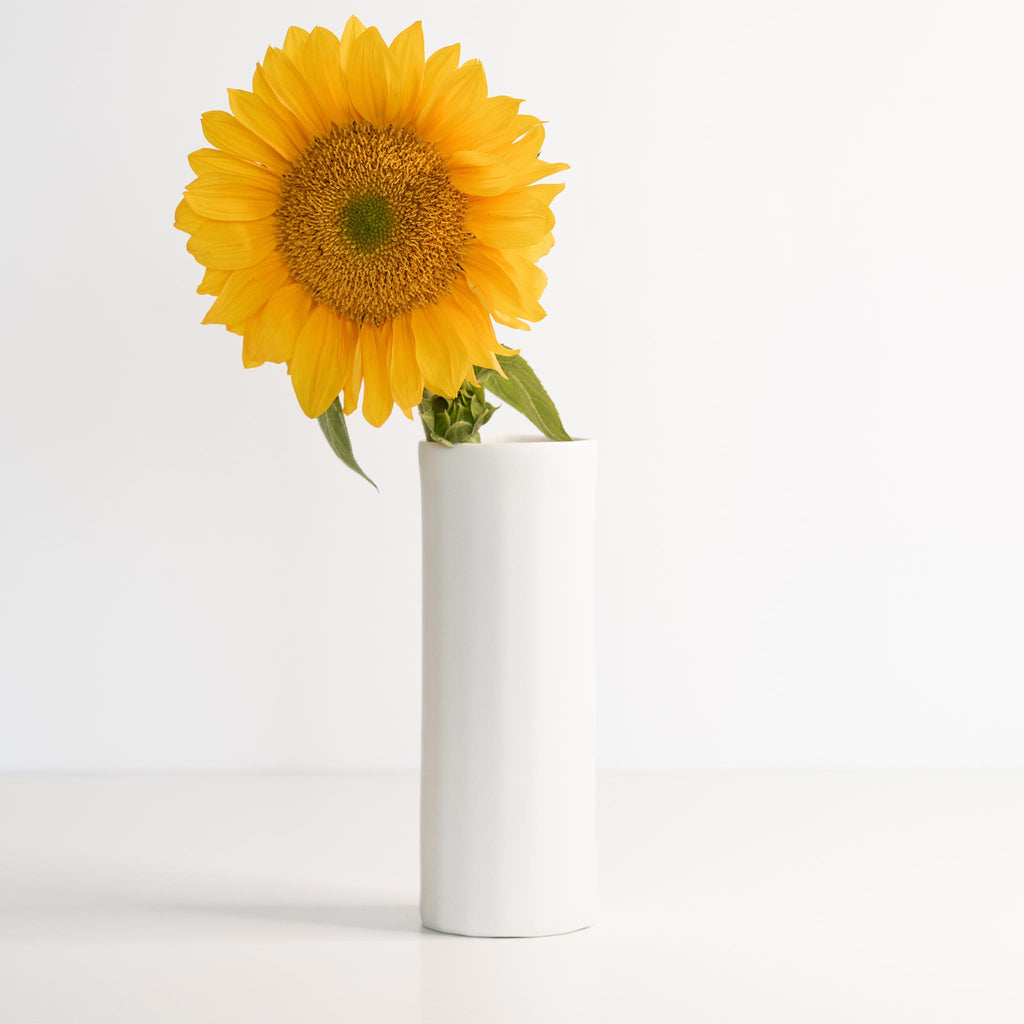 Close-up detail showing quality craftsmanship and materials - Bloom Vase - Handmade Porcelain Flower Vase
