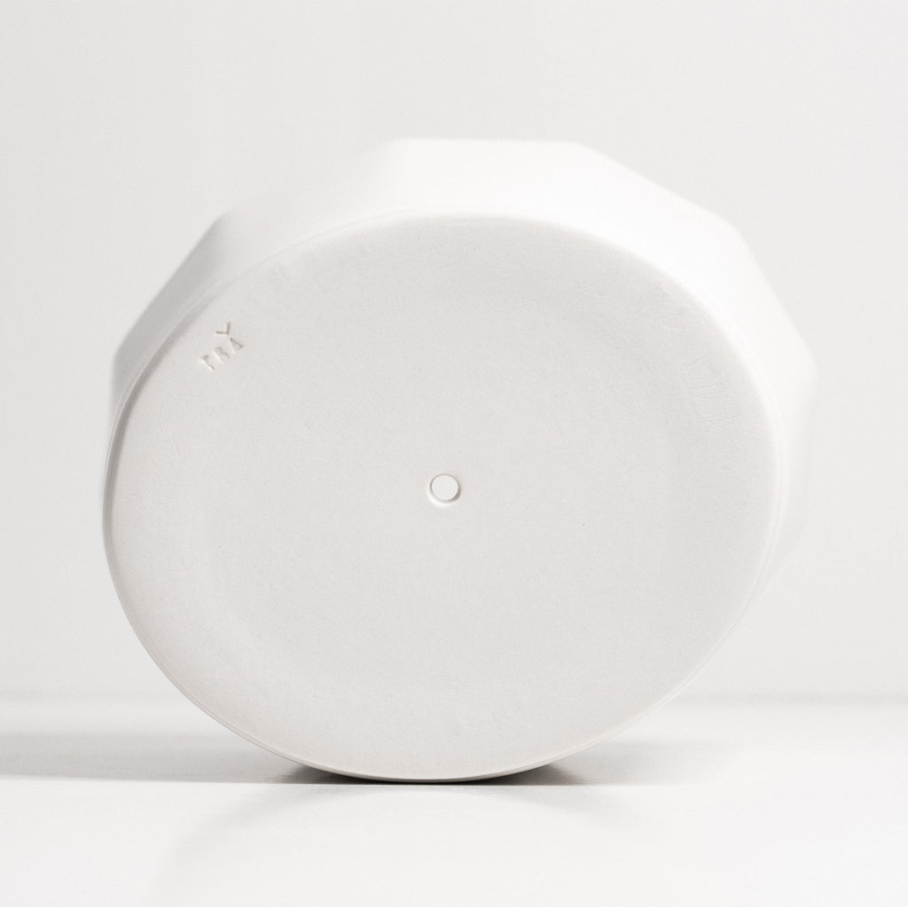Product view 8 - Geometric Oval Handmade Porcelain Planter - Ember Collective