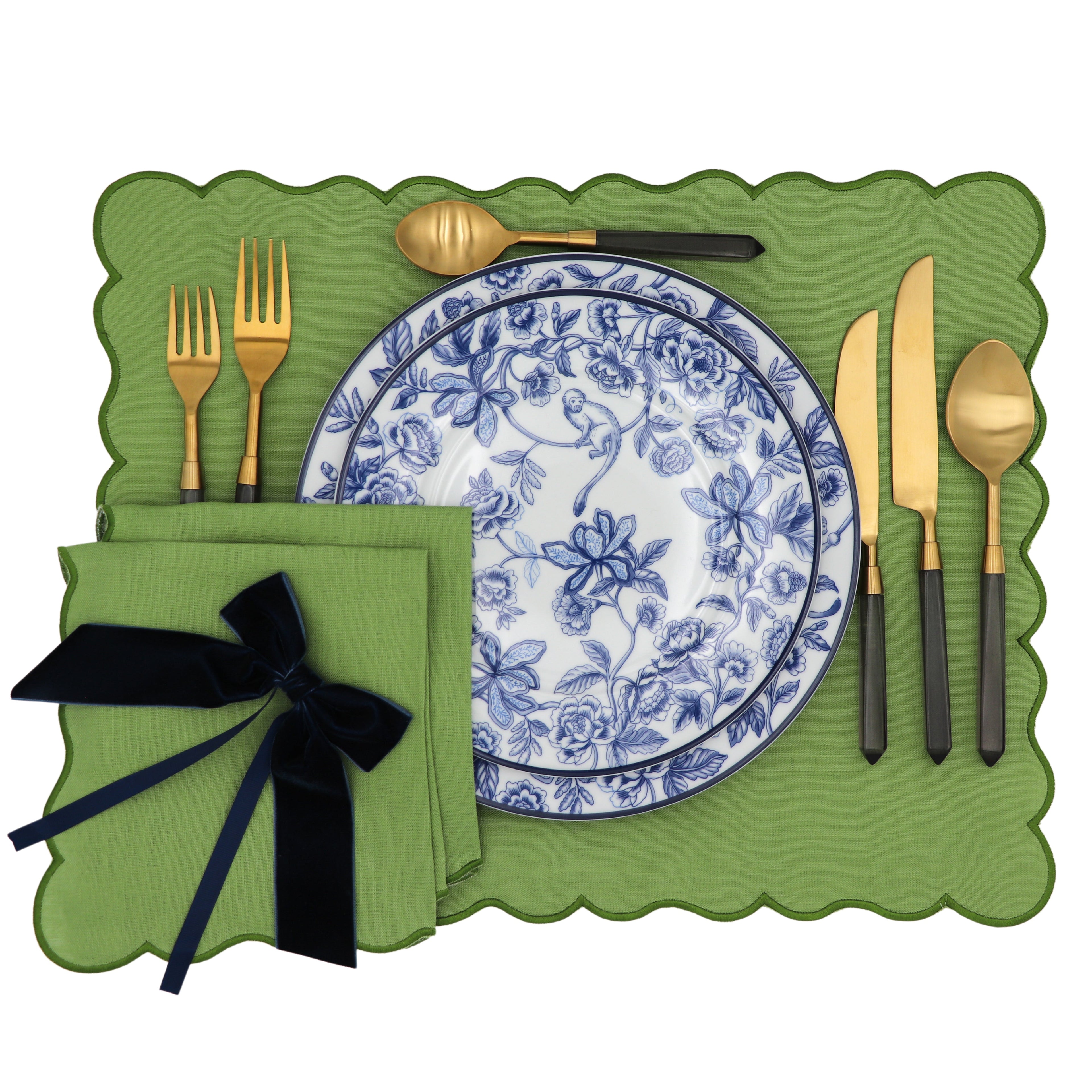 Close-up detail showing quality craftsmanship and materials - 24pc Set Midnight Slate Cutlery - 6 Piece - Set of 4