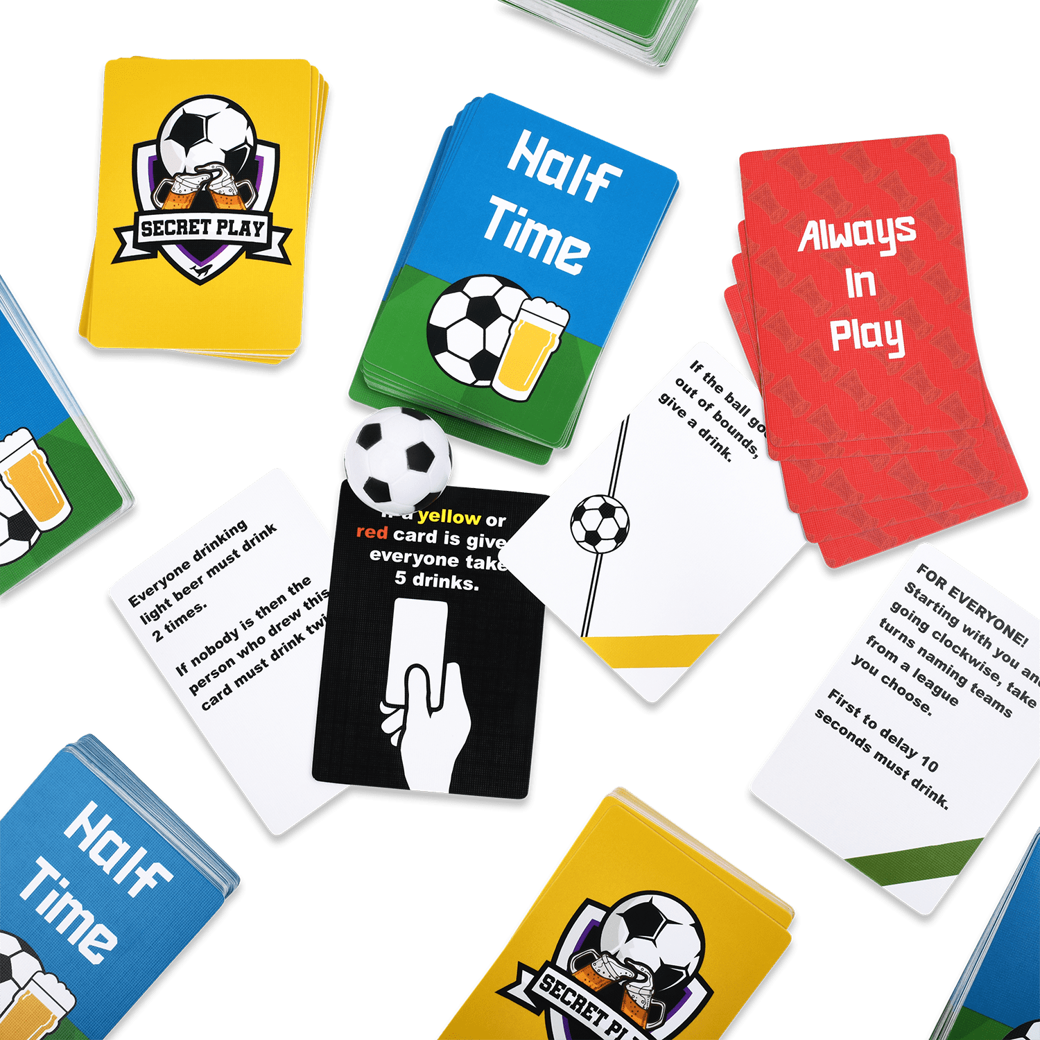 Product view 6 - WATCH SOCCER, GET DRUNK - The Live Soccer Drinking Game - Falling Whale Games