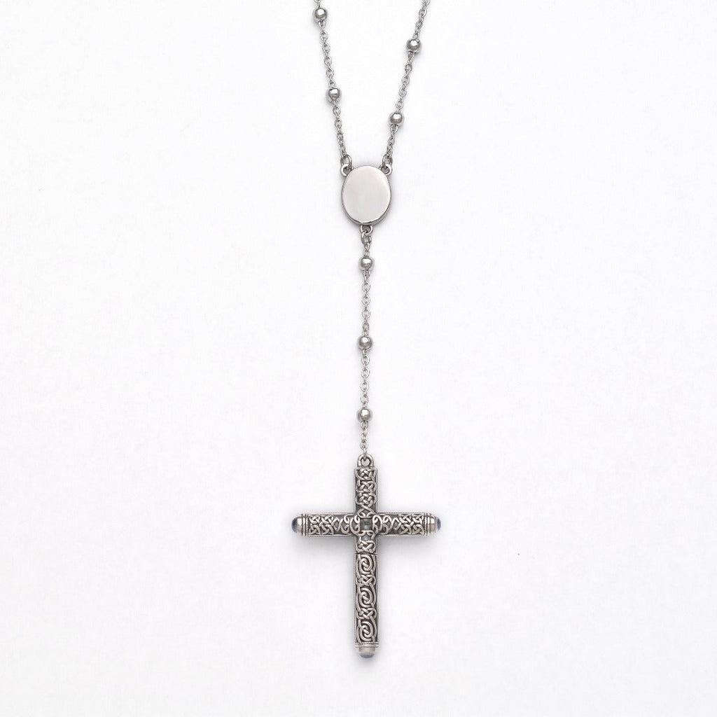 Product view 6 - Stash Necklace - Cruel Intentions Inspired Cross - Barkley Design