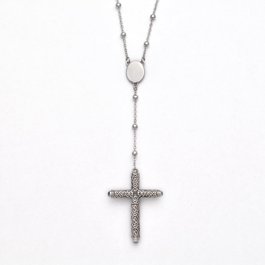 Product view 6 - Stash Necklace - Cruel Intentions Inspired Cross - Barkley Design
