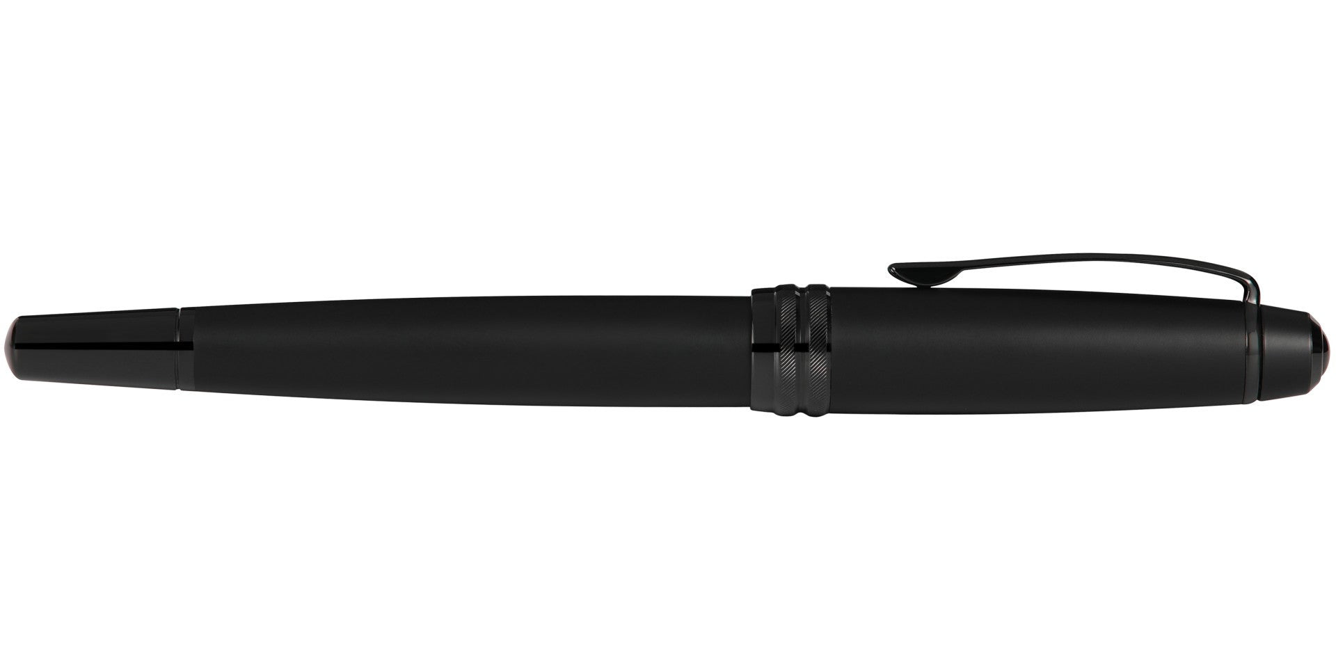Product view 7 - A.T. Cross Bailey Matte Black Lacquer Rollerball Pen - A.T. Cross