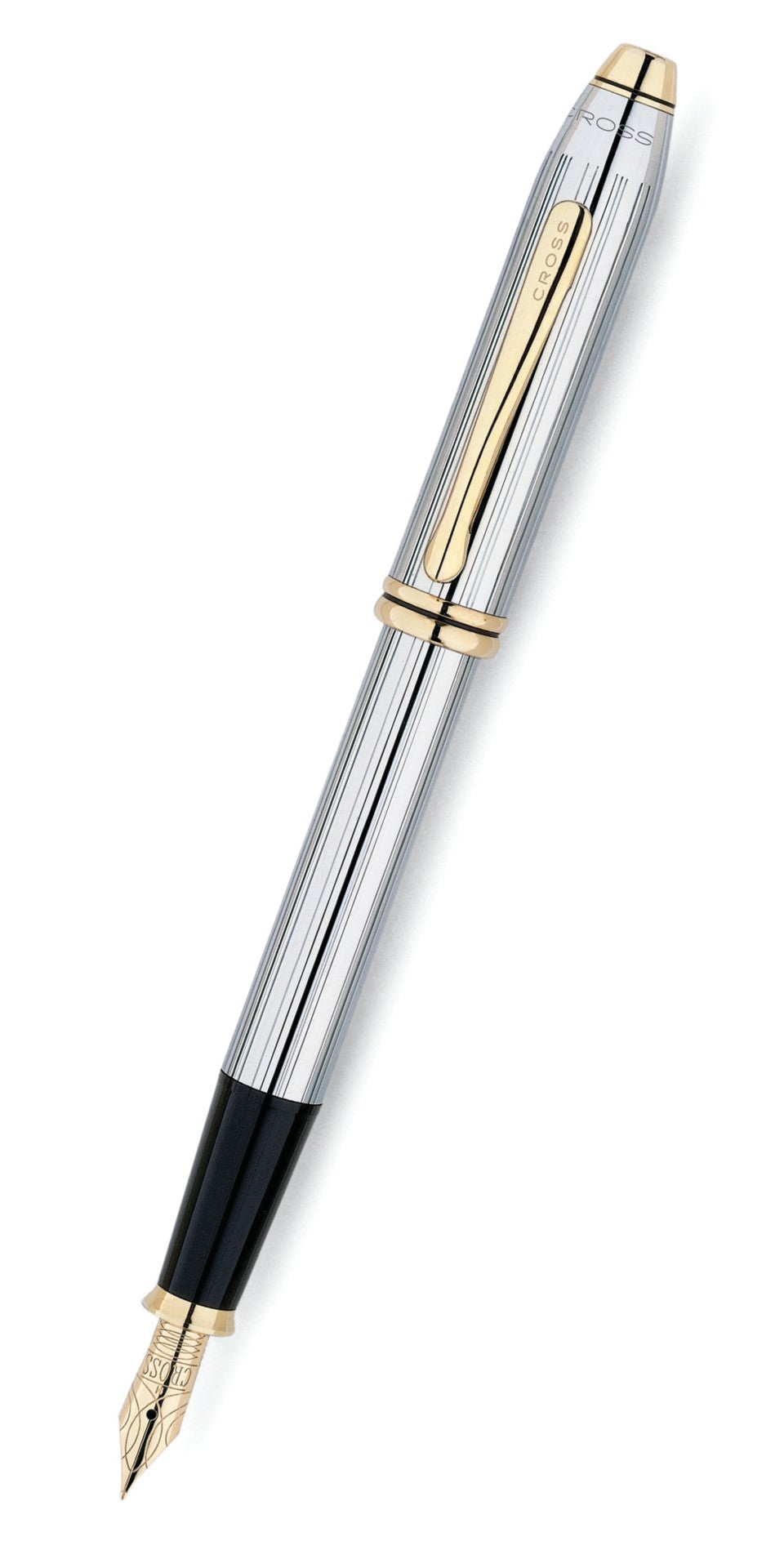 Product view 5 - A.T. Cross Townsend Medalist Medium Nib Fountain Pen - Smudge-Free Wri - A.T. Cross