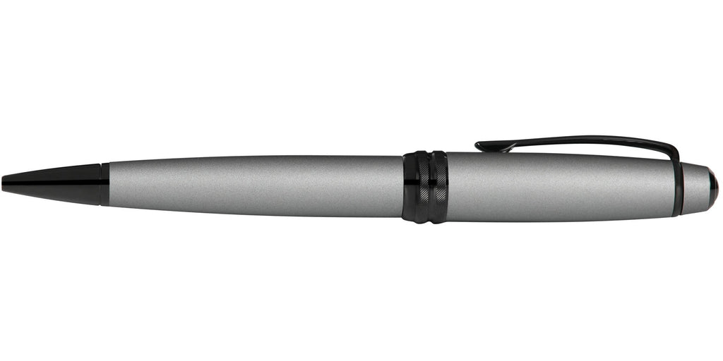 Product view 5 - A.T. Cross Bailey Matte Gray Lacquer Ballpoint Pen - Comfortable - A.T. Cross