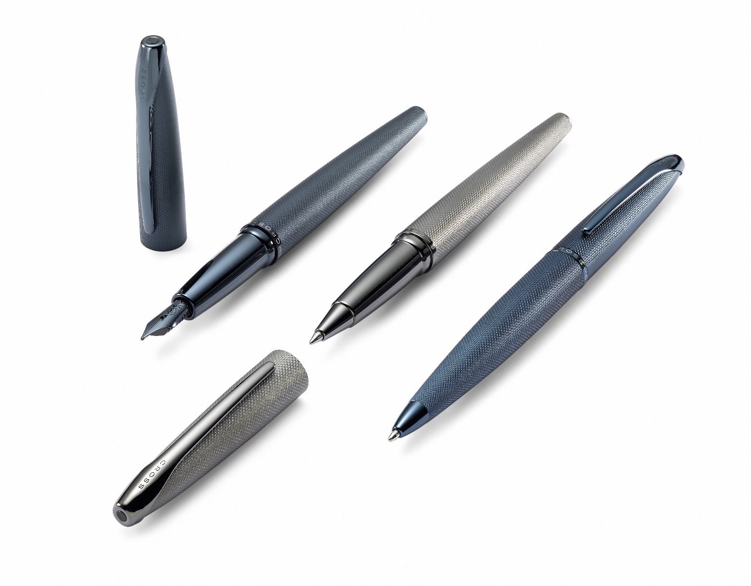 Product view 5 - A.T. Cross ATX Sandblasted Titanium Gray Ballpoint Pen - Comfortable P - A.T. Cross