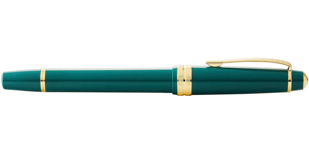 Product view 6 - A.T. Cross Bailey Light Polished Green Resin and Gold Tone Extra-Fine - A.T. Cross