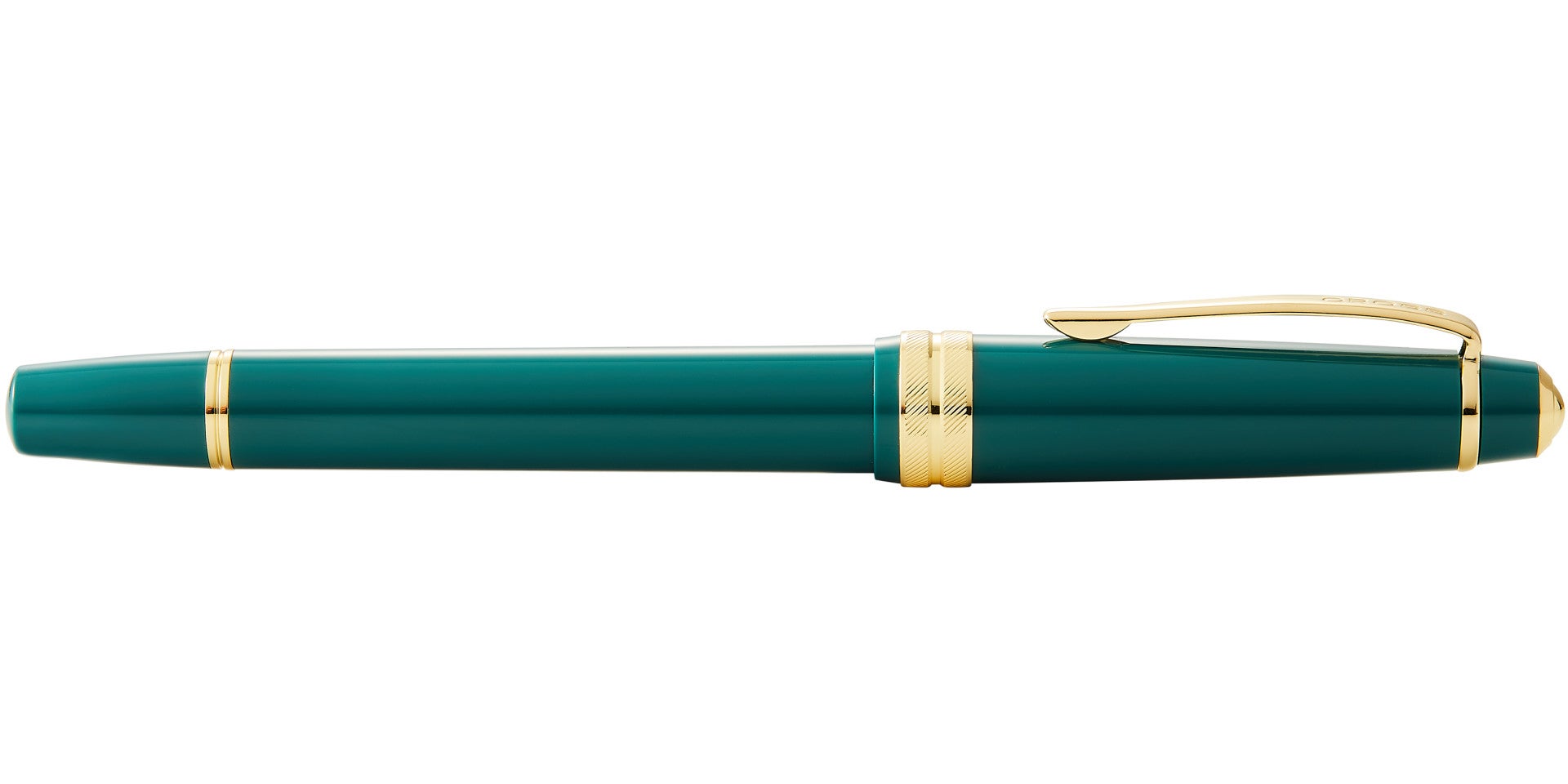 Product view 6 - A.T. Cross Bailey Light Polished Green Resin and Gold Tone Extra-Fine - A.T. Cross