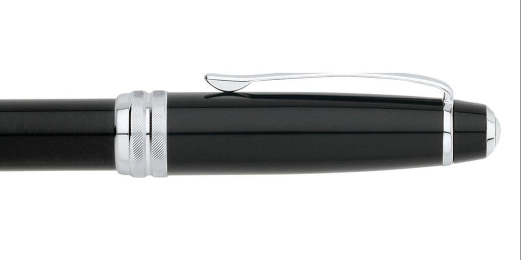 Product view 4 - A.T. Cross Bailey Black Lacquer Rollerball Pen - Natural Left-Handed C - A.T. Cross