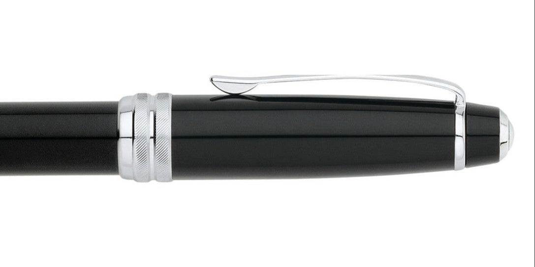Product view 4 - A.T. Cross Bailey Black Lacquer Rollerball Pen - Natural Left-Handed C - A.T. Cross