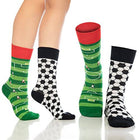 Product view 5 - Fun Crew Socks for Men and Women – Colorful Cotton Novelty 6-Pack - Bambooven
