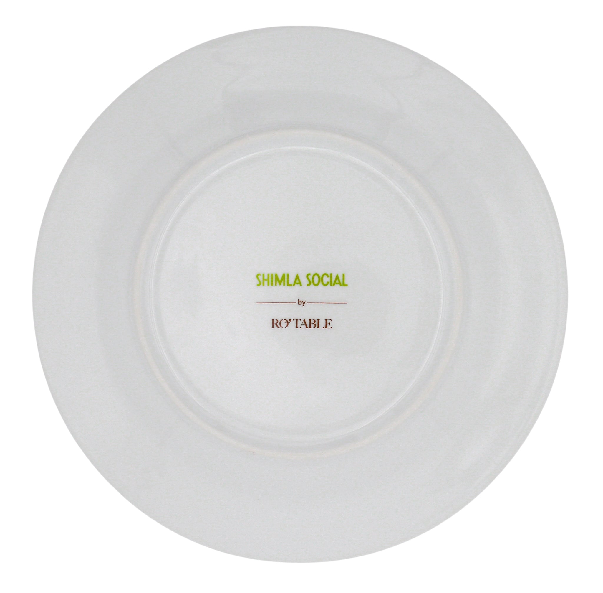 Product view 5 - Bombay Blue Starter Plate - Set of 4 (+1 Bonus Plate) - Ro'Table