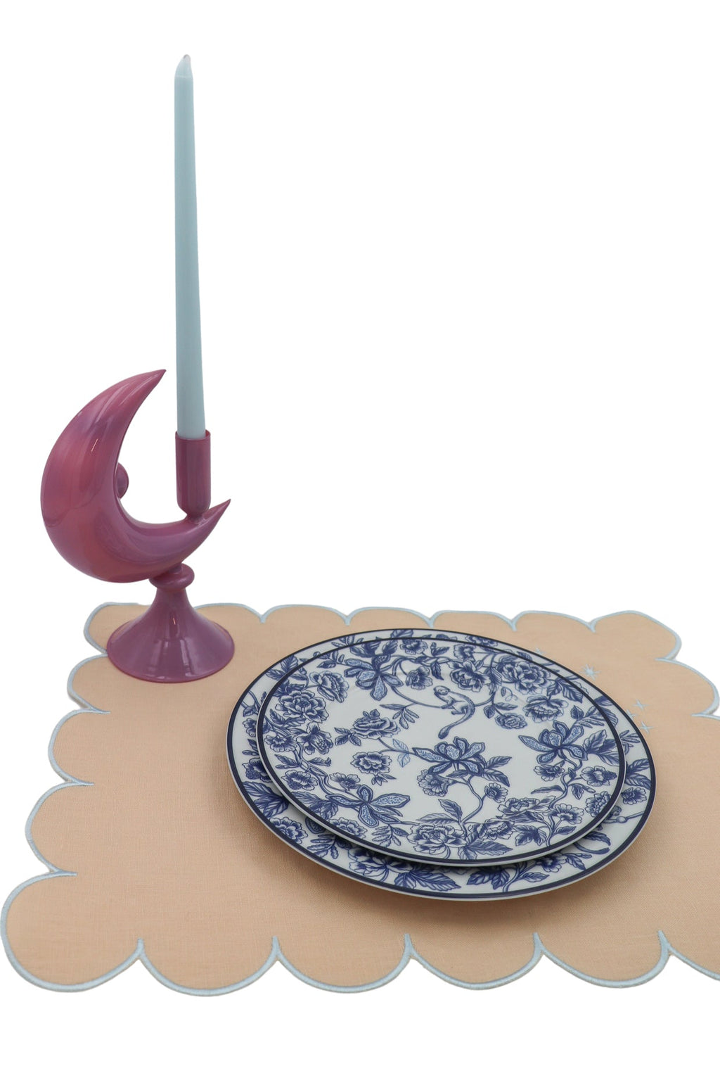 Product view 17 - Bombay Blue Starter Plate - Set of 4 (+1 Bonus Plate) - Ro'Table