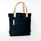 Product view 8 - Black Wax Canvas Everyday Bag - The Classic - notebooks & honey