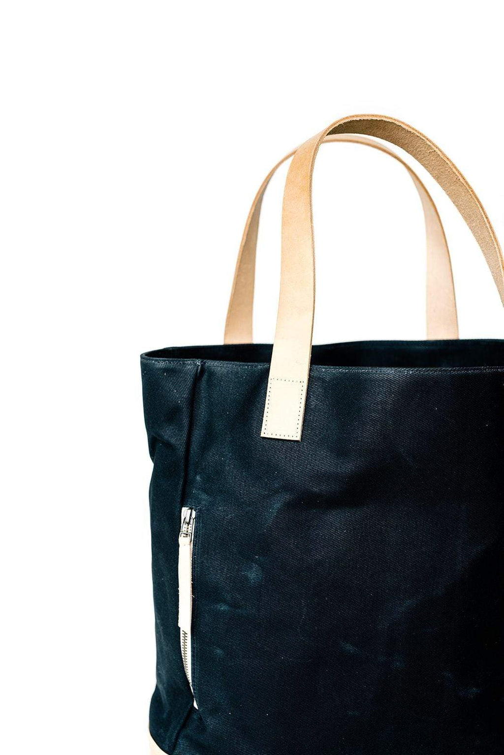 Product view 9 - Black Wax Canvas Everyday Bag - The Classic - notebooks & honey