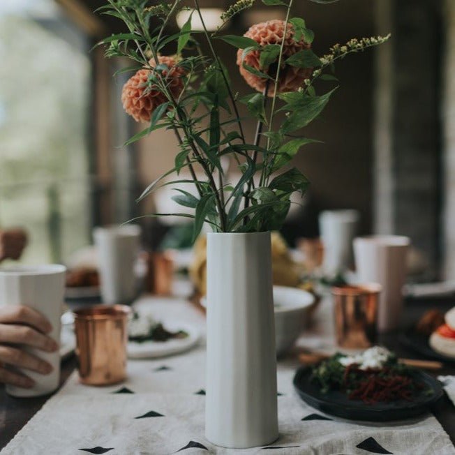 Product view 8 - Bloom Vase - Handmade Porcelain Flower Vase - Ember Collective