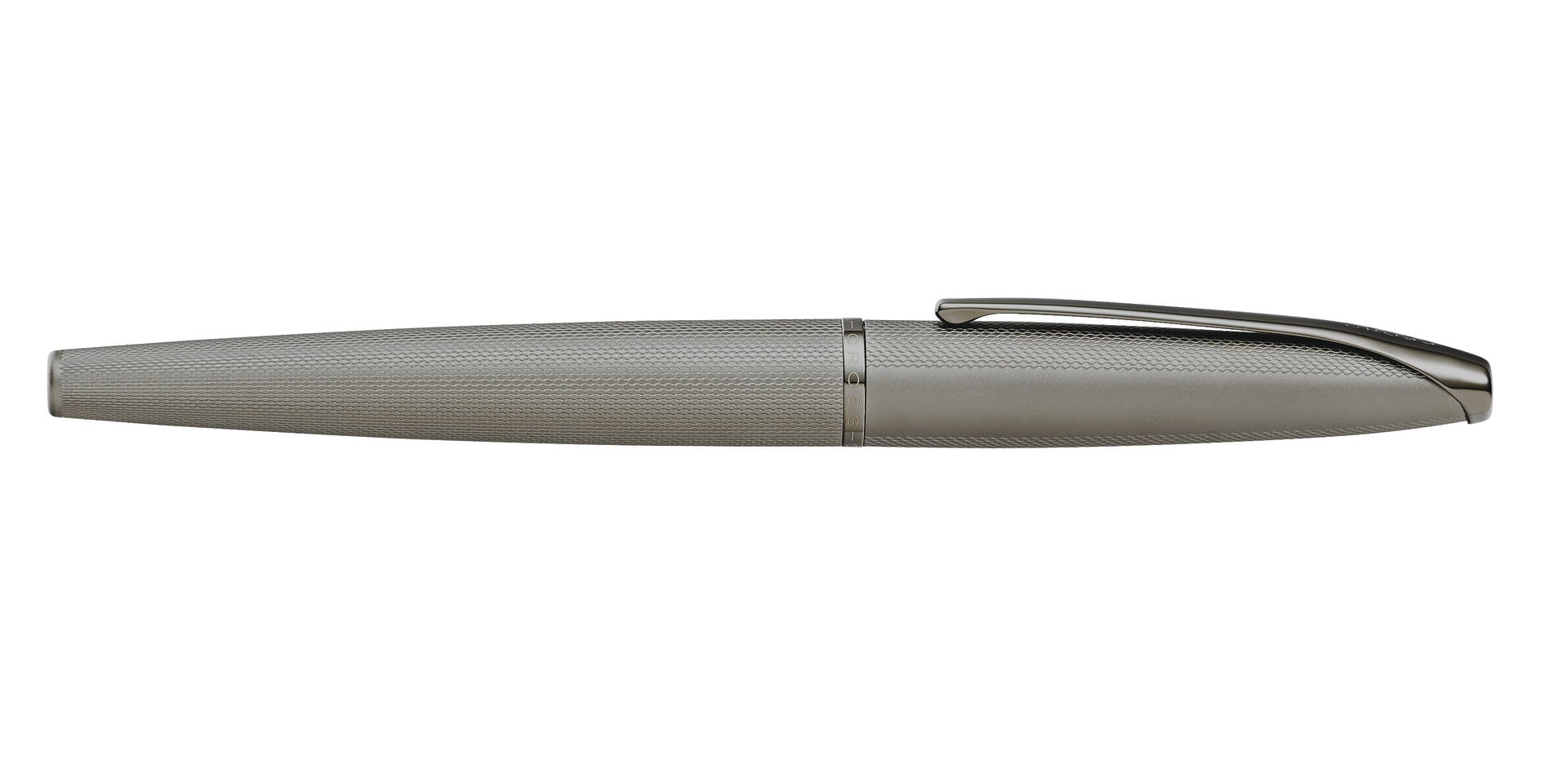 Product view 5 - A.T. Cross ATX Sandblasted Titanium Gray Stainless Steel Medium Nib Fo - A.T. Cross