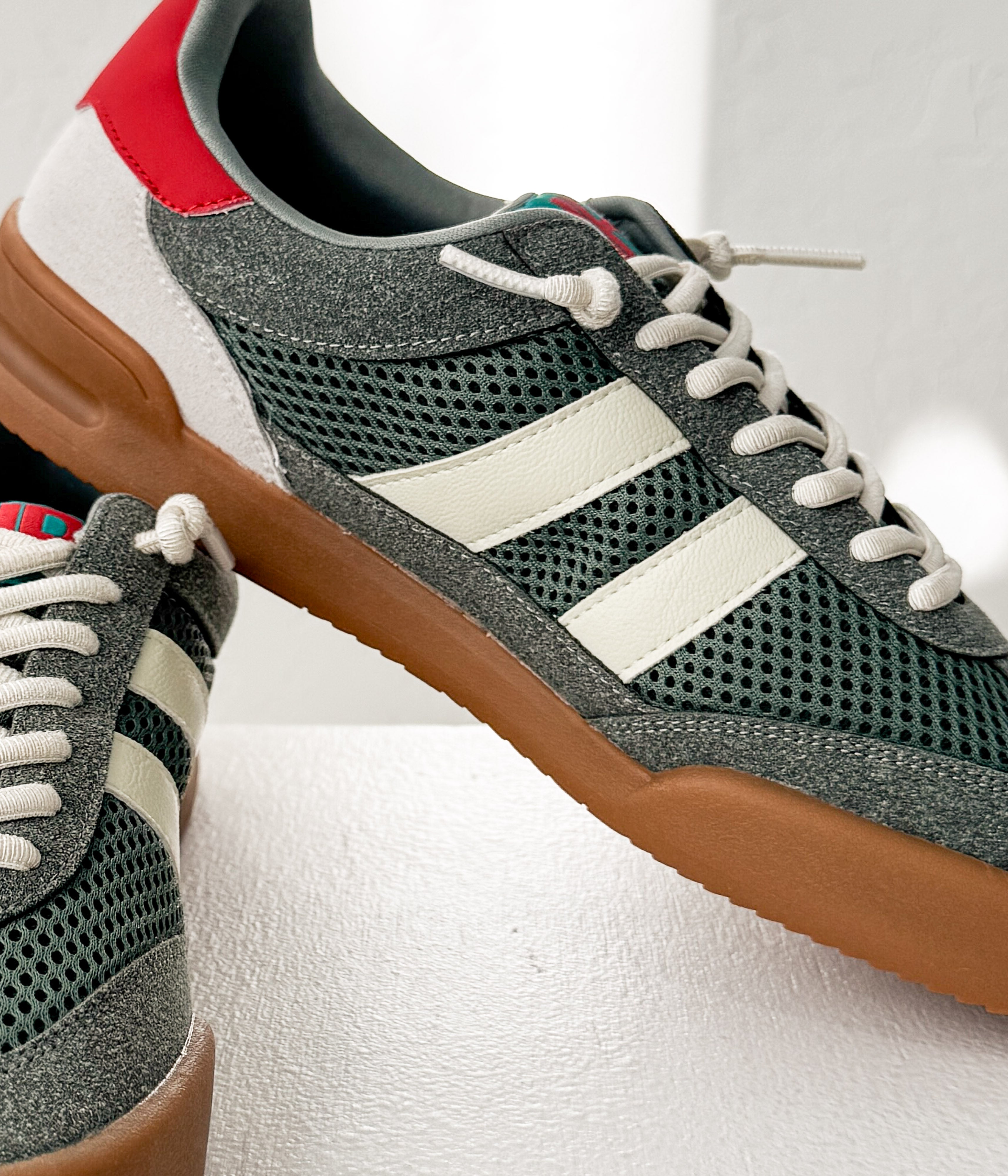 Product view 5 - Brita Sneaker in Green - Naughty Monkey
