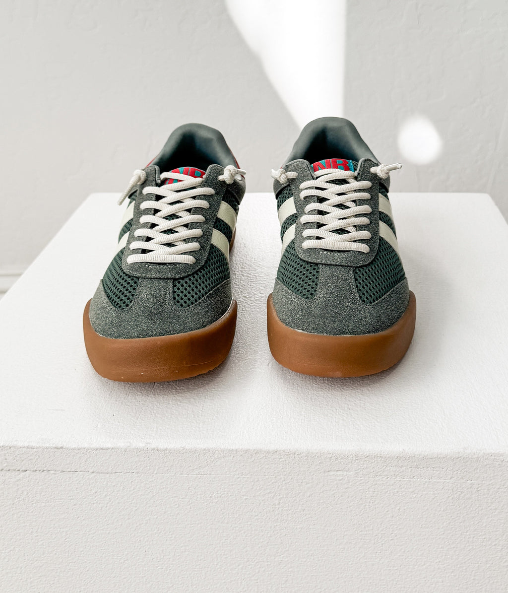 Product view 4 - Brita Sneaker in Green - Naughty Monkey