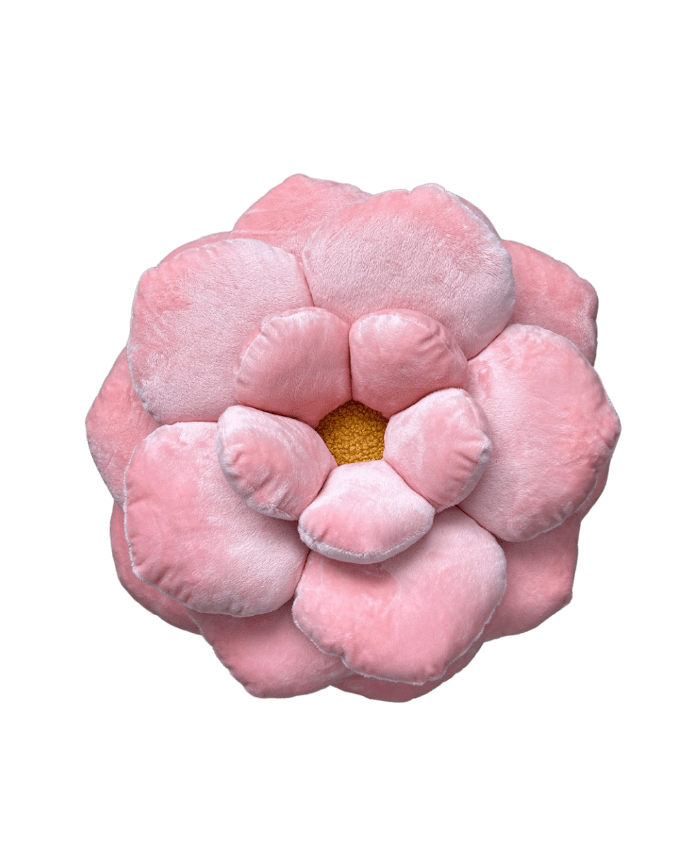 Product view 5 - Camellia Plush Flower Pillow - Green Philosophy Co.