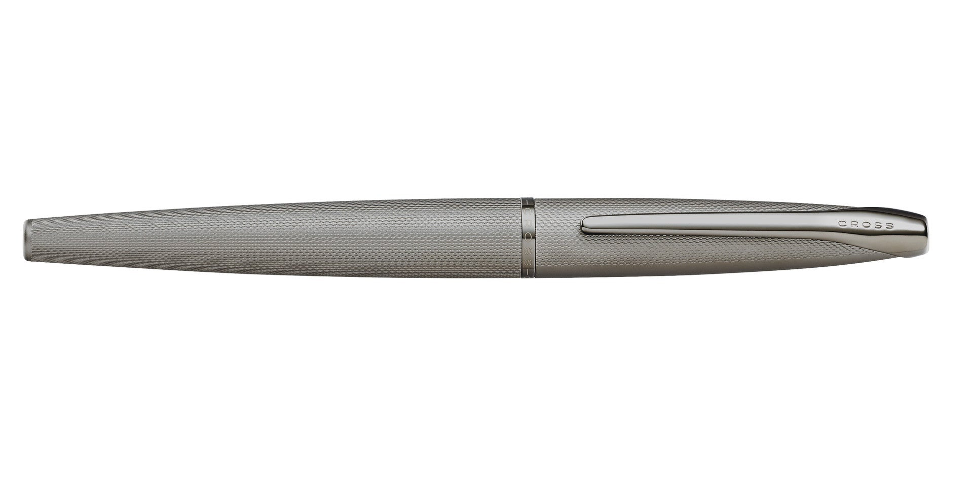 Product view 7 - A.T. Cross ATX Sandblasted Titanium Gray Stainless Steel Medium Nib Fo - A.T. Cross