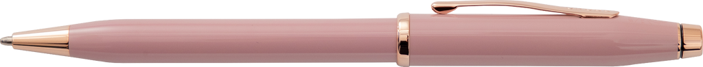 Lifestyle photo showing A.T. Cross Century II Smoky Pink with Rose Gold Plated Appointmen in use - A.T. Cross