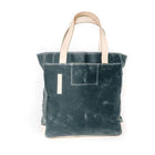 Product view 9 - Charcoal Grey Wax Canvas Tote Bag - The Morning Person - notebooks & honey
