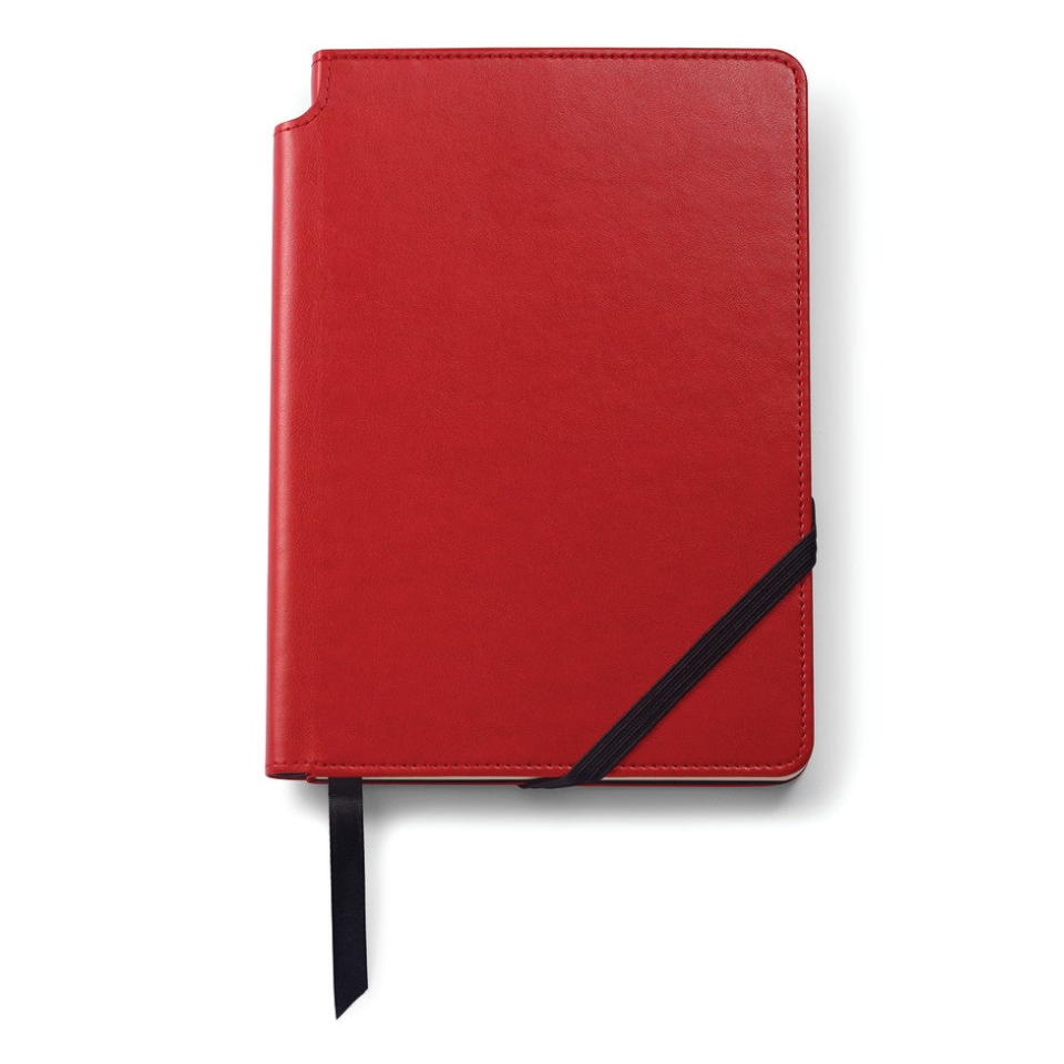 A.T. Cross Medium Crimson Journal - Natural Left-Handed Comfort for Le - premium quality - A.T. Cross