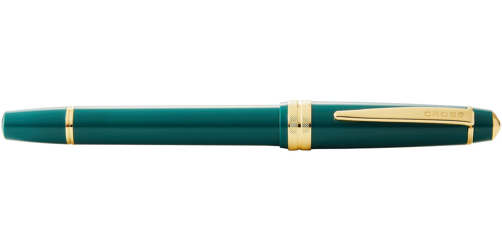 Product view 5 - A.T. Cross Bailey Light Polished Green Resin and Gold Tone Extra-Fine - A.T. Cross