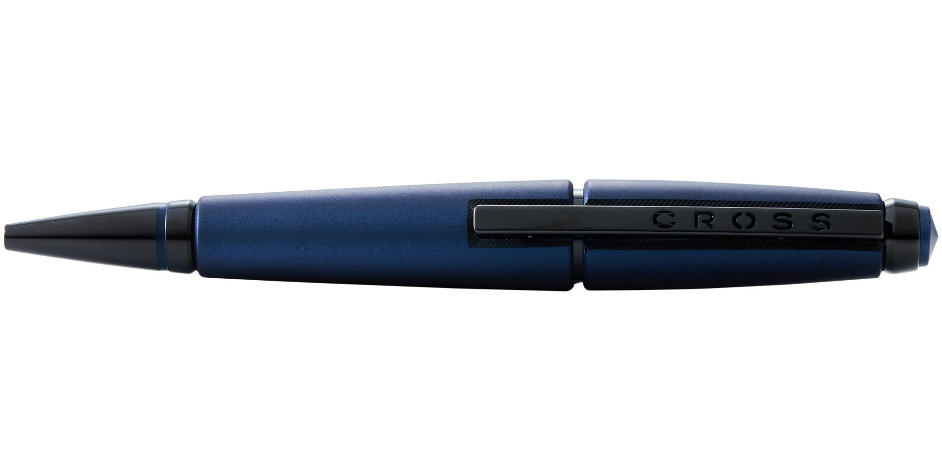Product view 5 - A.T. Cross Edge Matte Blue Lacquer Gel Rollerball Pen - Natural Left-H - A.T. Cross