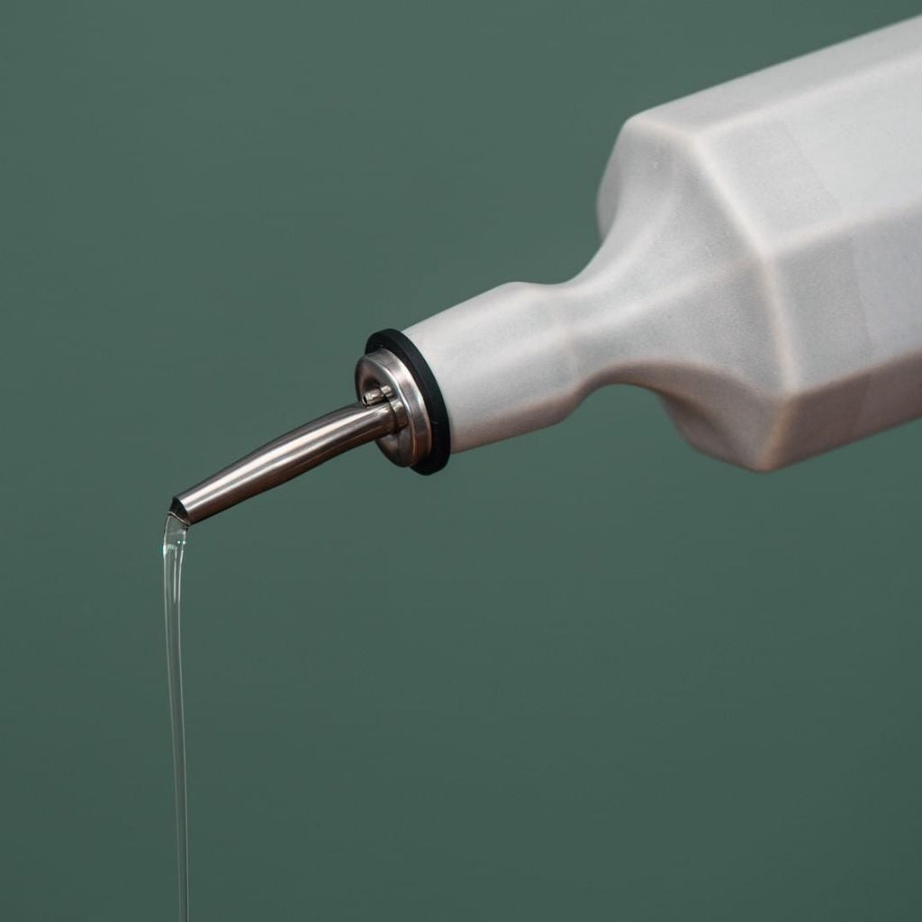 Product view 4 - Elixir Porcelain Olive Oil Dispenser - Ember Collective
