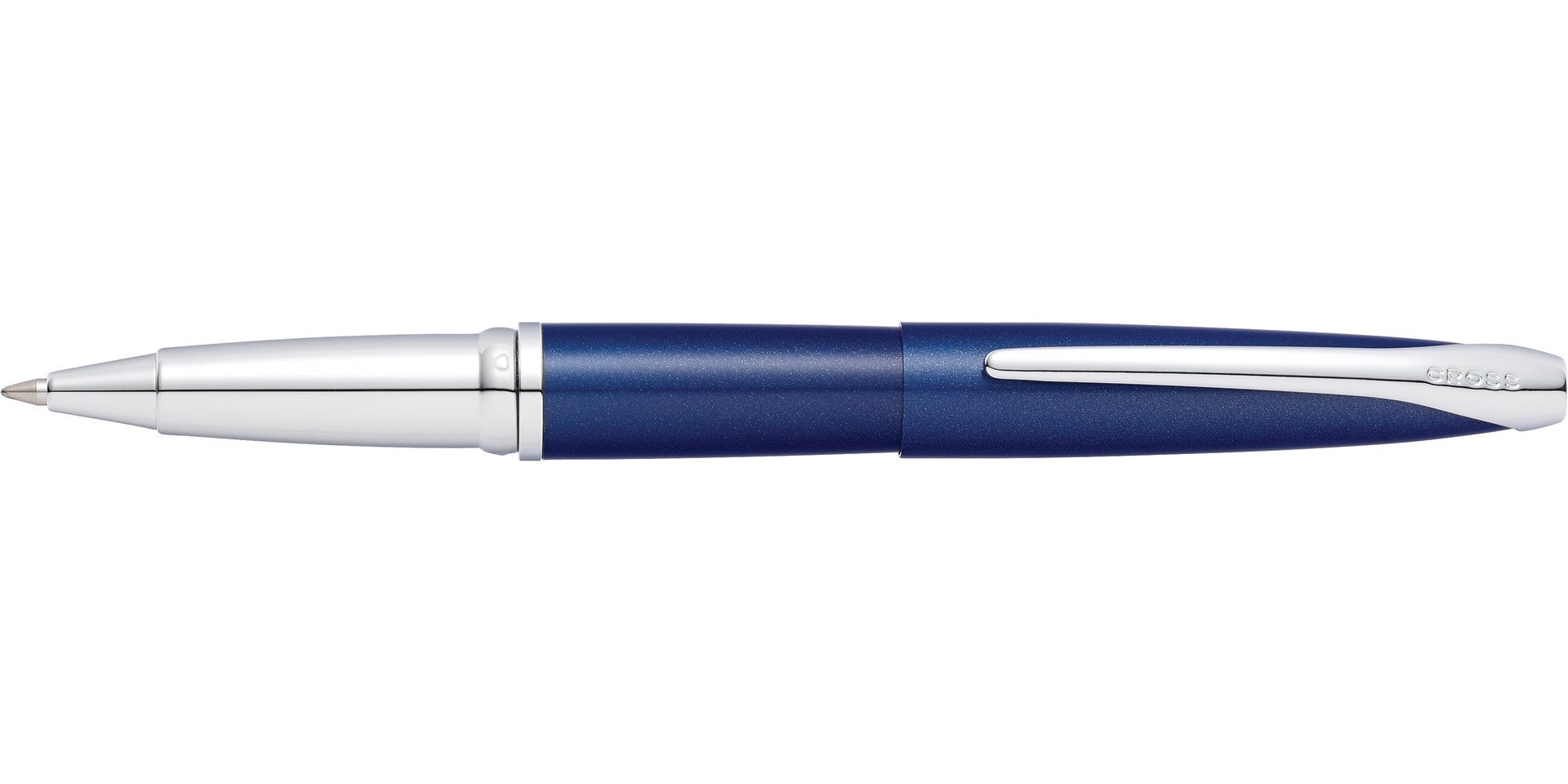 Product view 4 - A.T. Cross ATX Translucent Blue Lacquer Rollerball Pen - A.T. Cross