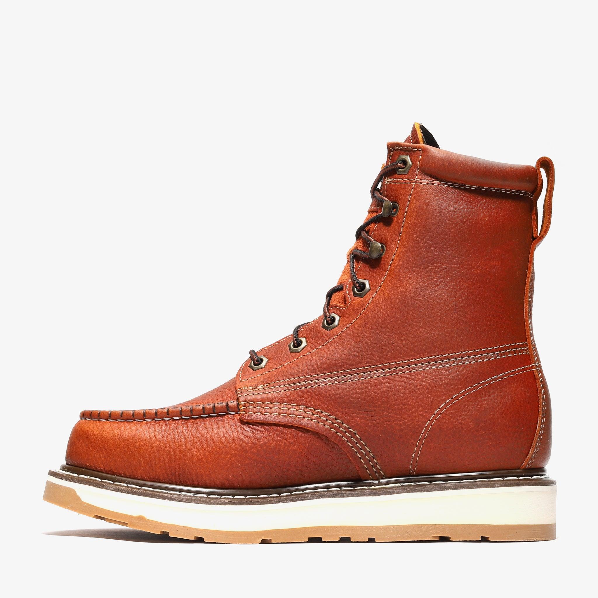 Product view 4 - Bonanza Boots FRONTIER DUAL 8" MOC TOE (STEEL TOE) - Bonanza Boots