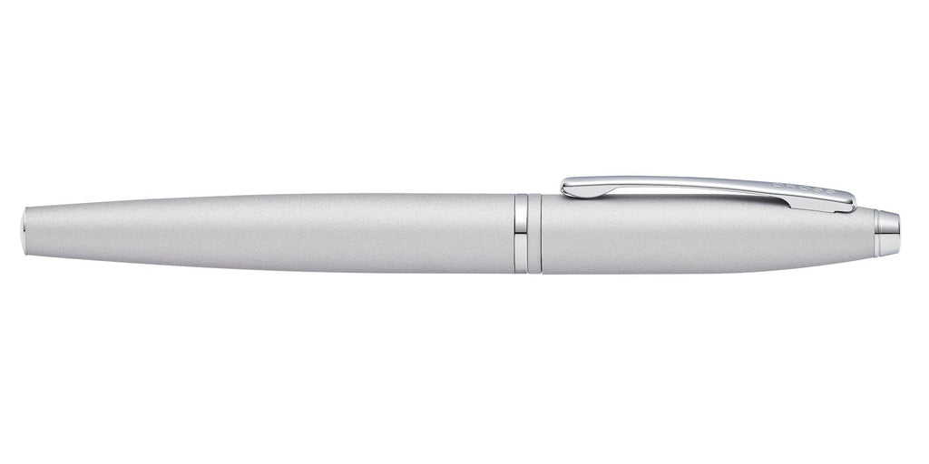 Product view 5 - A.T. Cross Calais Satin Chrome Stainless Steel Fine Nib Fountain Pen - - A.T. Cross