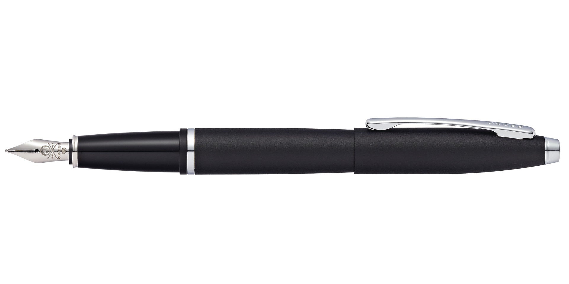 Product view 4 - A.T. Cross Calais Matte Black Medium Nib Fountain Pen - A.T. Cross