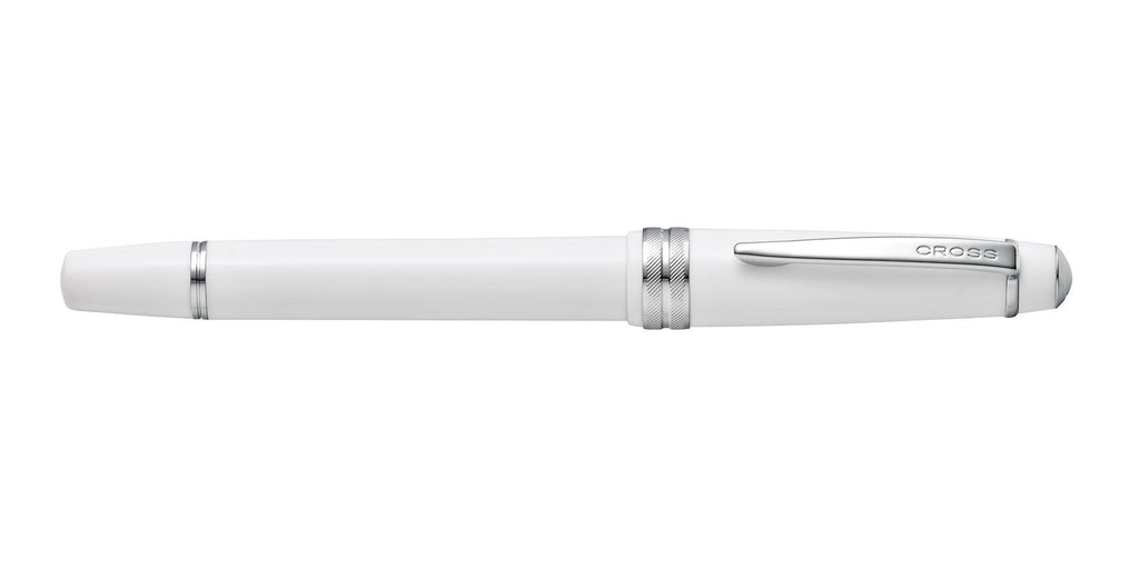 Product view 5 - A.T. Cross Bailey Light Polished White Resin Fine Nib Fountain Pen - S - A.T. Cross